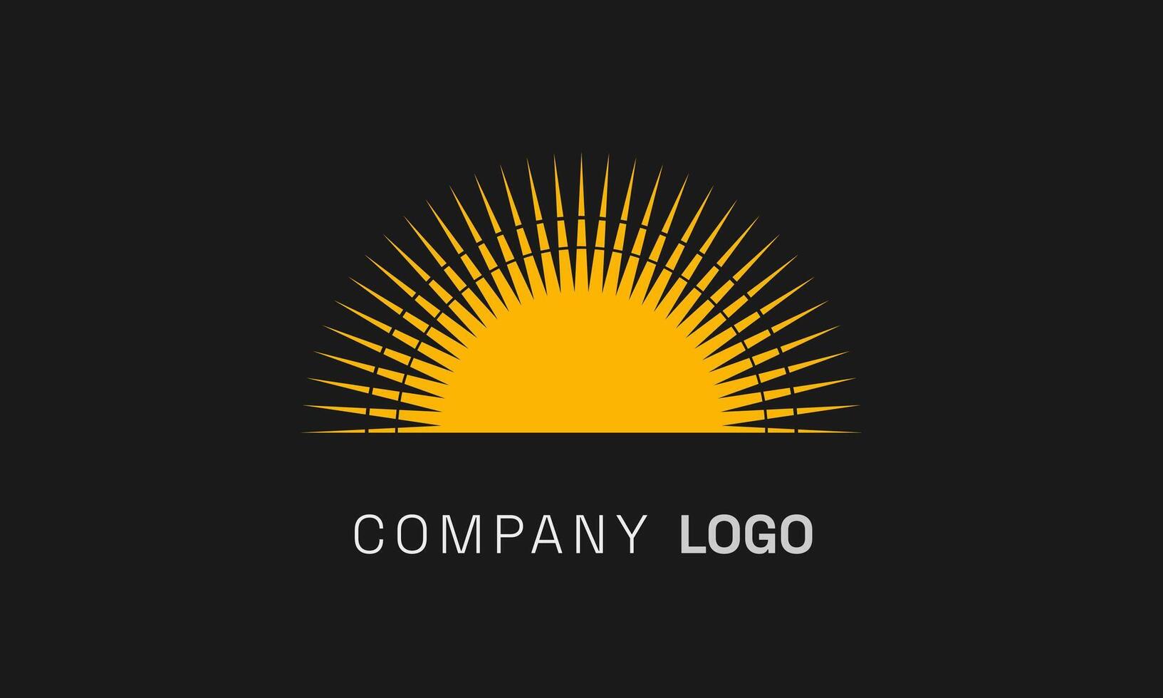 Modern look Sun brust Logo for your Business vector