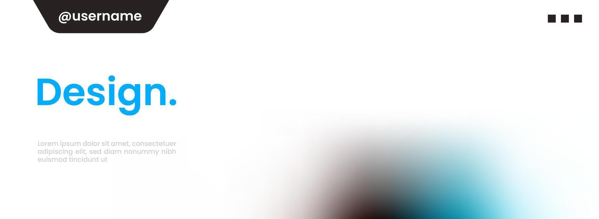 Minimal cover background. Simple business banner template. vector