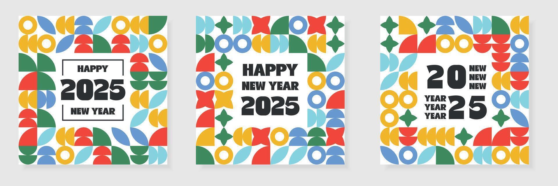 2025 numbers in minimalist style. New Year sign with lines 2025 numbers in minimalist style. New Year sign with lines