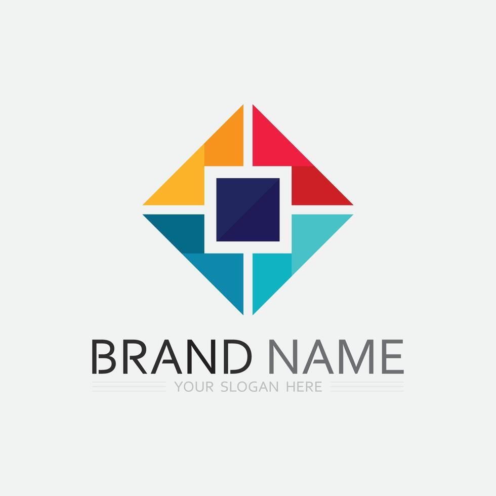 Business icon and logo design graphic vector