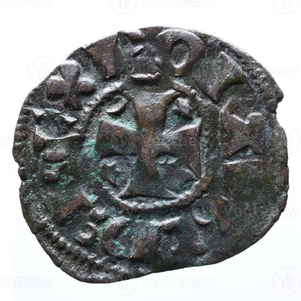 Medieval Portugal Coins. Dinheiros photo