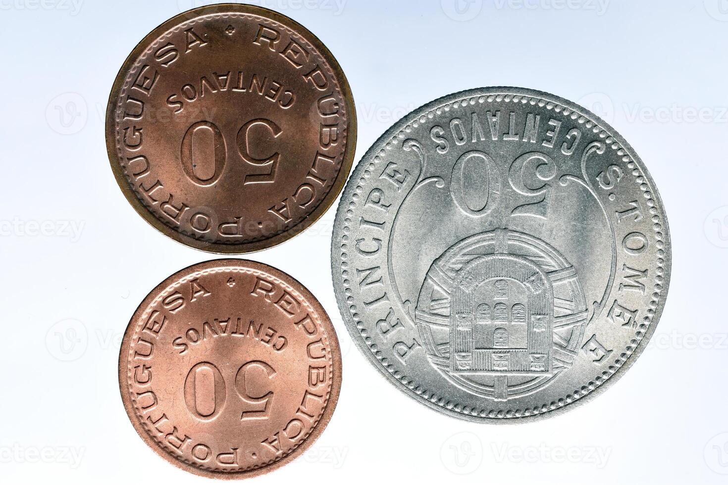 Saint Thomas and Prince Coins Set. Portugal Colonie photo