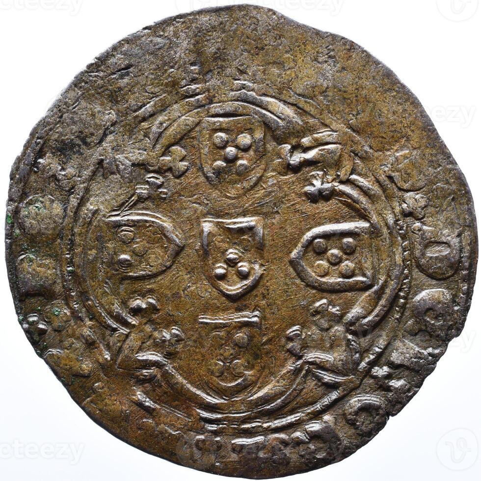 Portugal Ancient Coins Joao I King photo