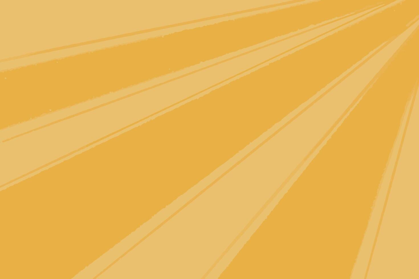 Yellow-Orange background with sun rays. Rays. Radial. Summer banner vector