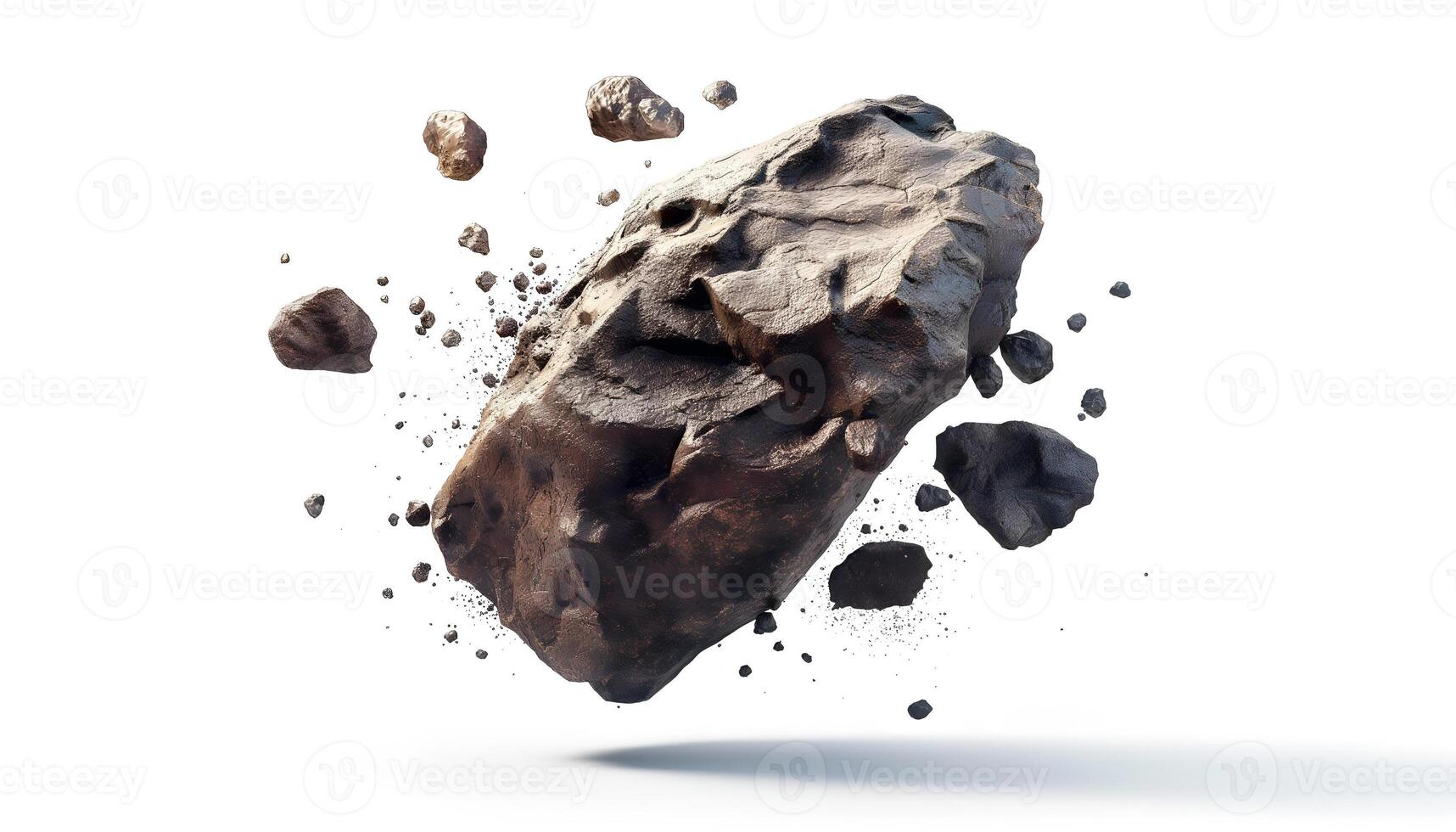 Rock stone isolated photo