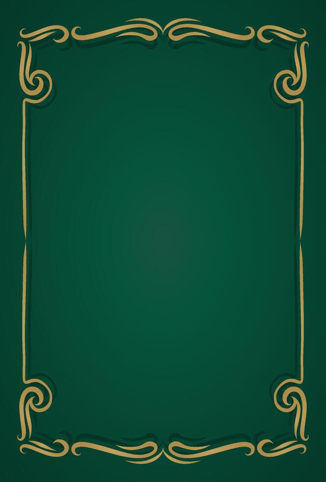 hand drawn luxury calligraphy floral vintage frame vector