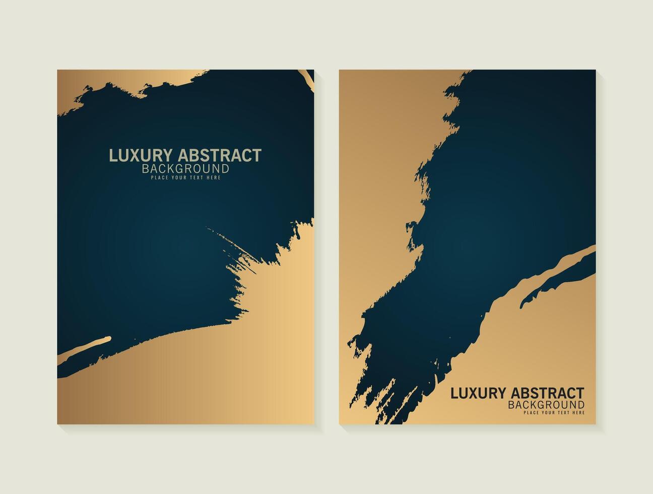 abstract grunge style luxury business cover vector