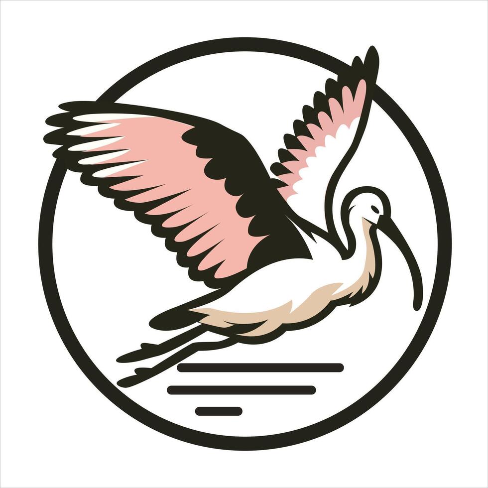 bird on a branch vector