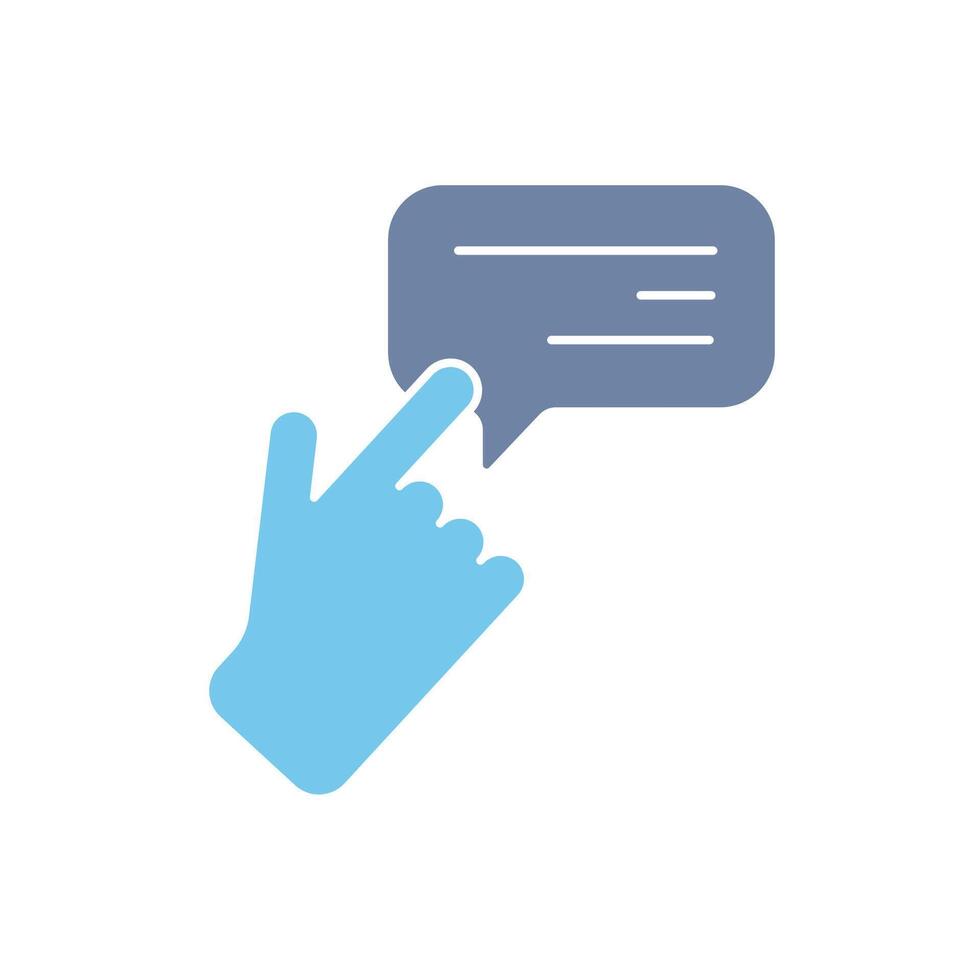 message concept line icon. Simple element illustration. message concept outline symbol design. vector