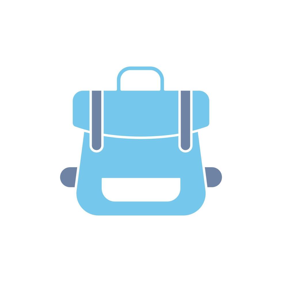 backpack concept line icon. Simple element illustration.backpack concept outline symbol design. vector