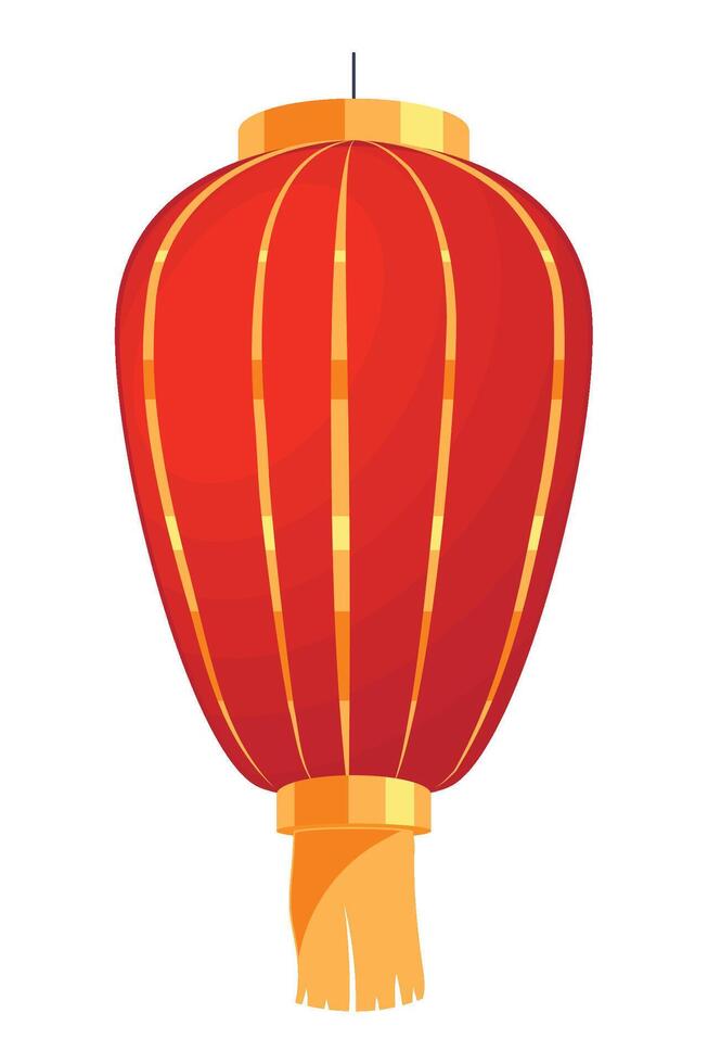 Chinese lantern illustration vector