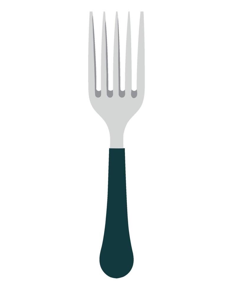 Fork icon isolated on white background illustration vector