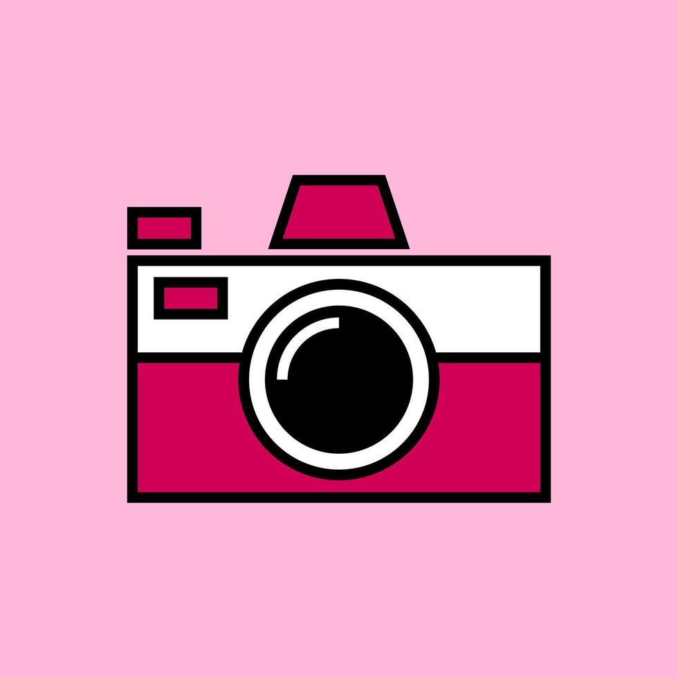 illustration of digital camera vector