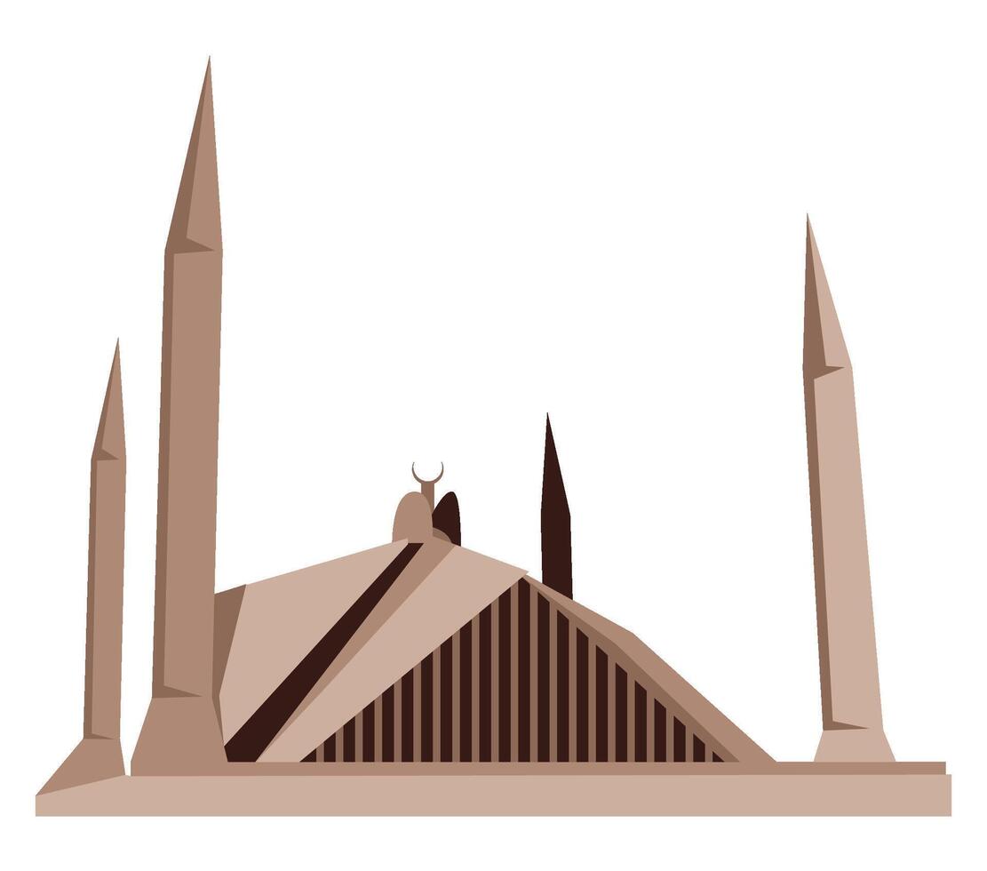 Islamic architecture mosque illustration illustration vector
