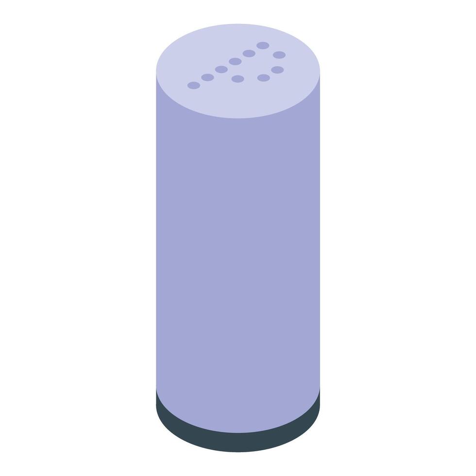 Smart speaker is waiting for voice commands vector
