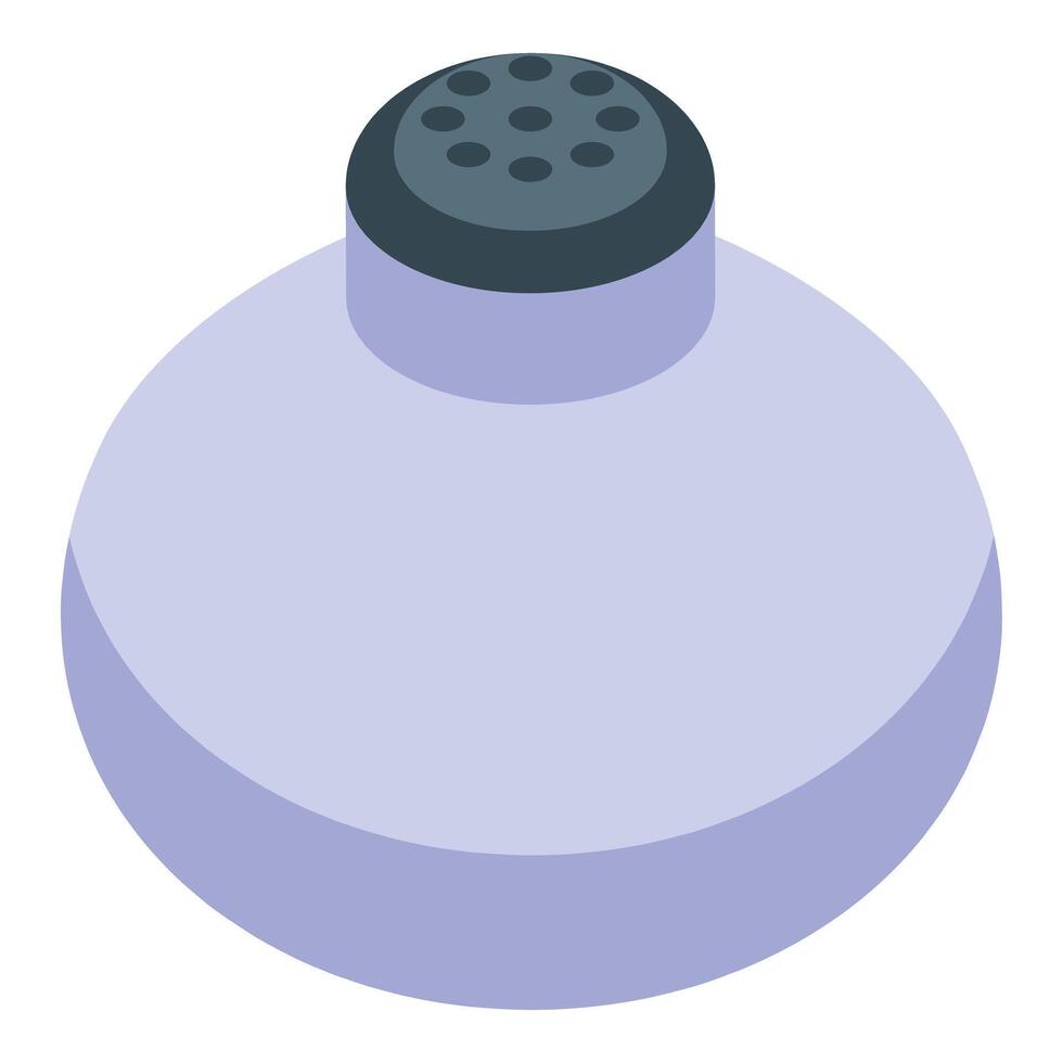 Salt shaker is shown adding flavor and spice to meals vector
