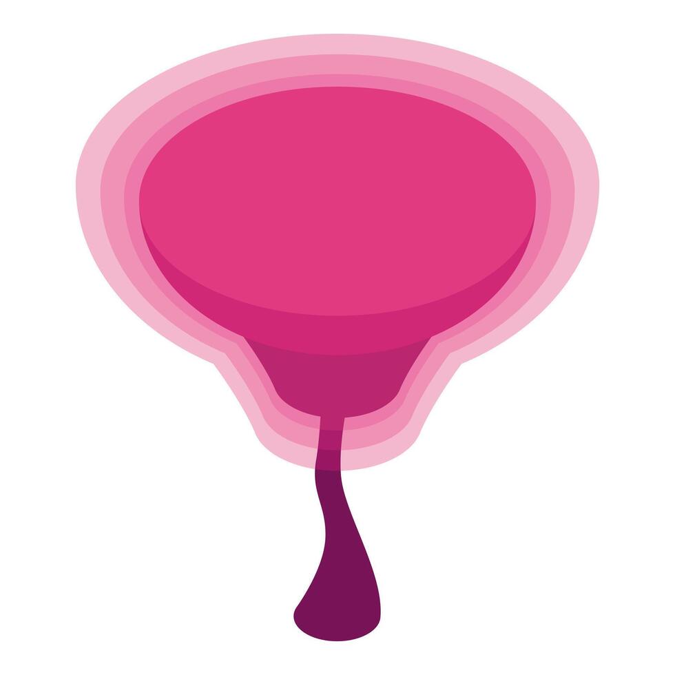 Human bladder storing urine getting ready for urination vector