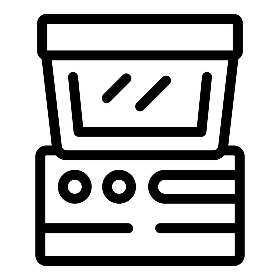 Professional laboratory equipment showing glass container for scientific experiment vector