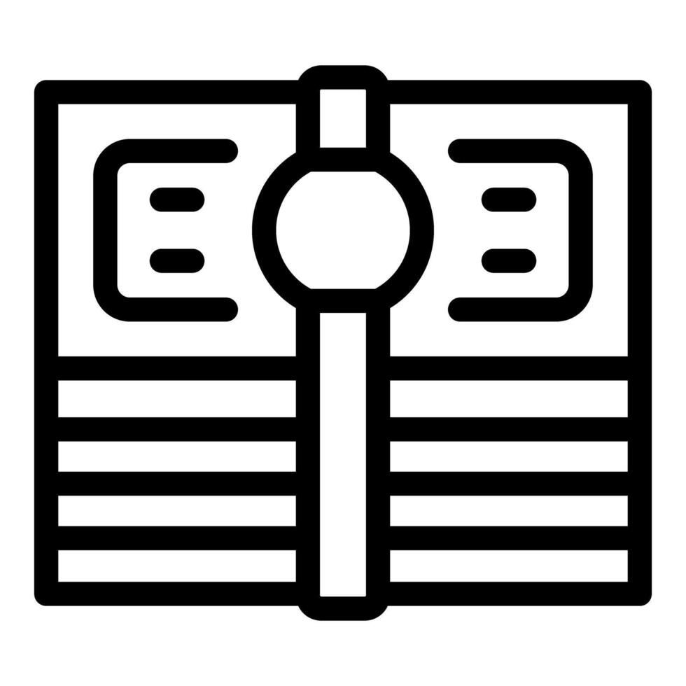 Stack of paper money with round seal secured with paperclip vector