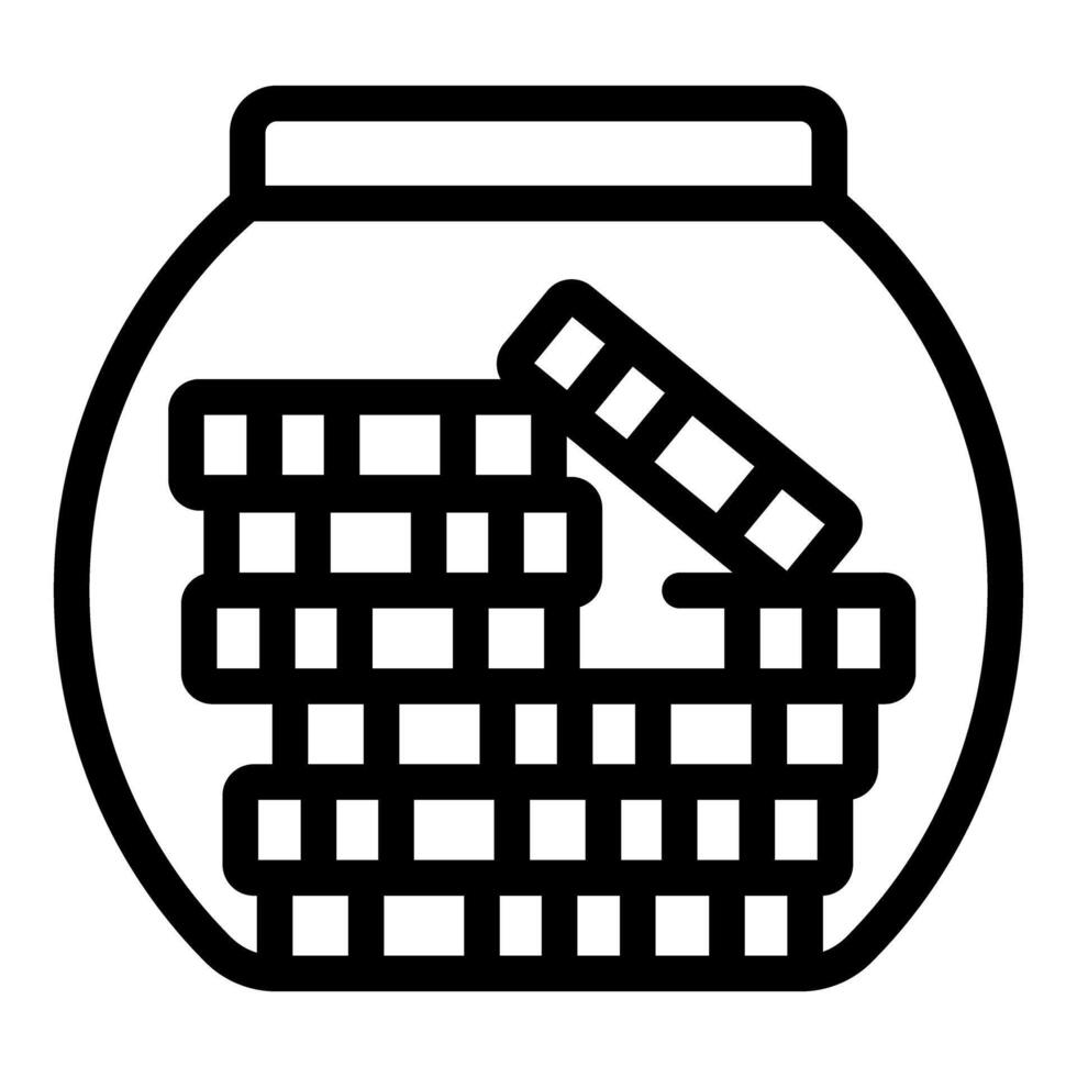 Transparent piggy bank full of money saving concept icon vector