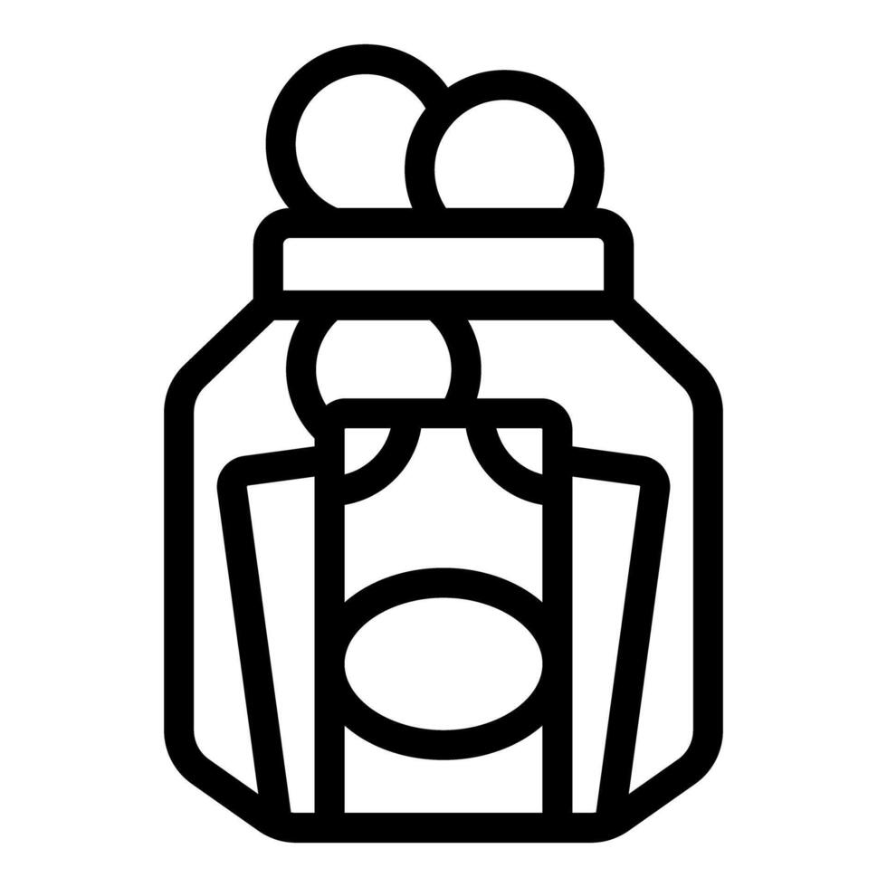 Glass jar full of money saving cash finance concept icon vector