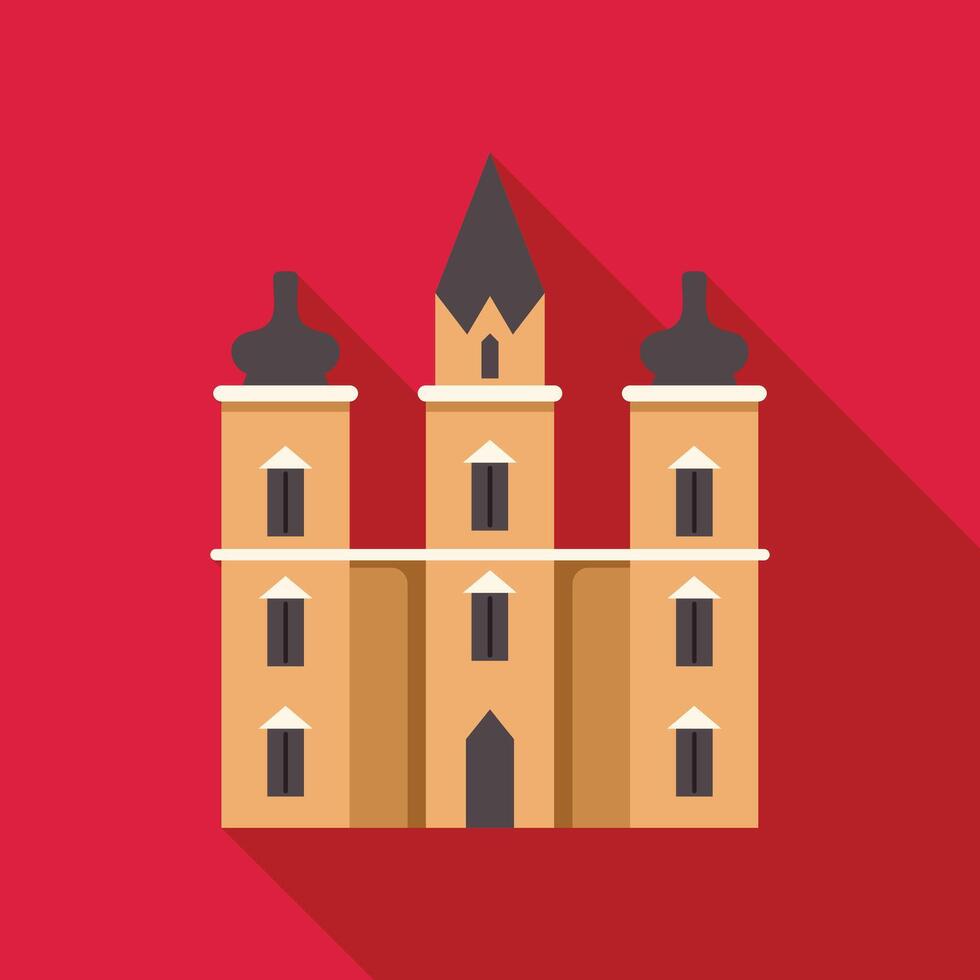 Saint louis cathedral building representing new orleans louisiana usa vector