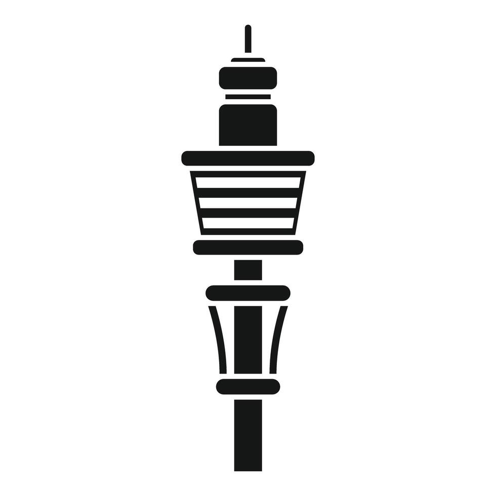Control tower for managing air traffic at airport vector