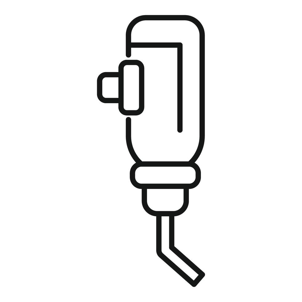 Dog water bottle icon depicting container for pet hydration vector