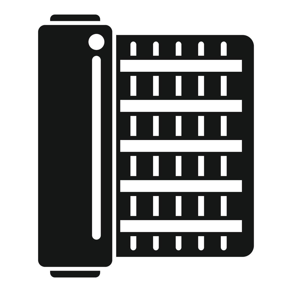 Wine cooler displaying wine bottles for sale vector