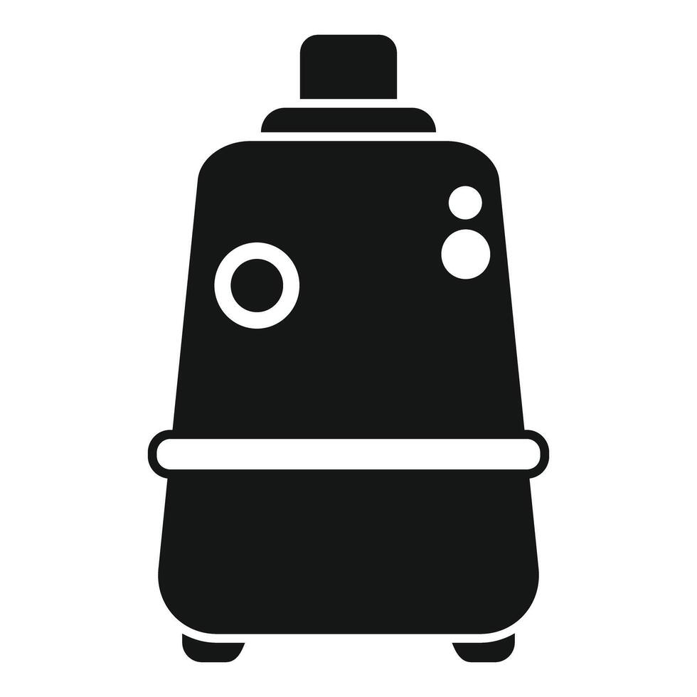 Modern food processor preparing food icon simple style vector
