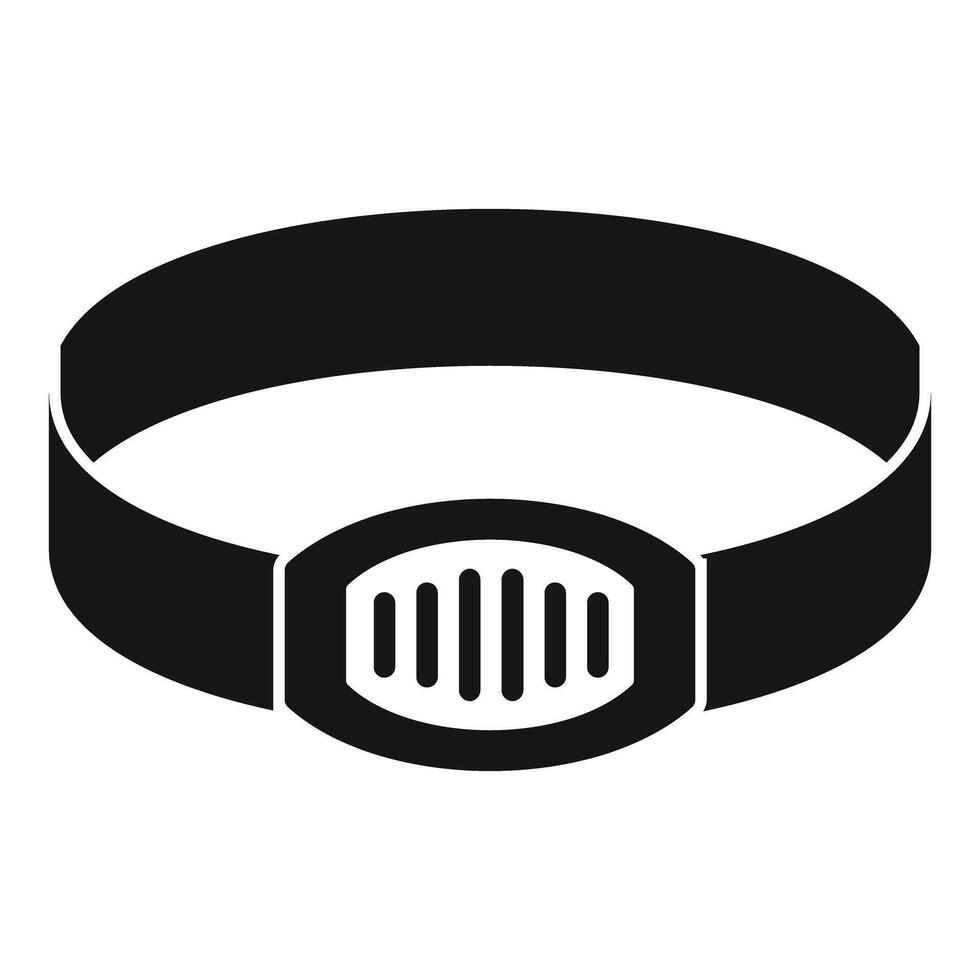 Headlamp flashlight for providing illumination while caving vector