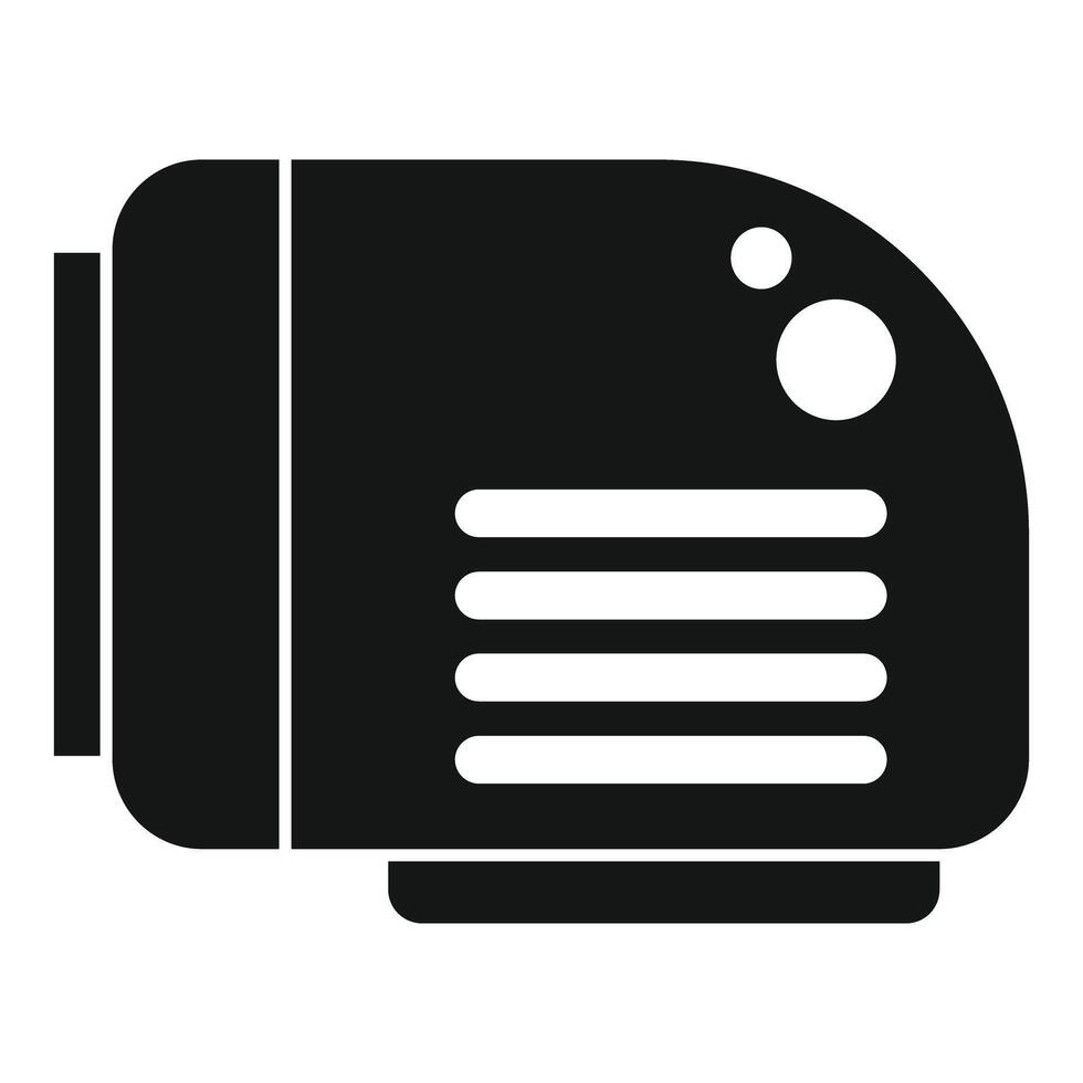 Electric generator providing power during power outage vector