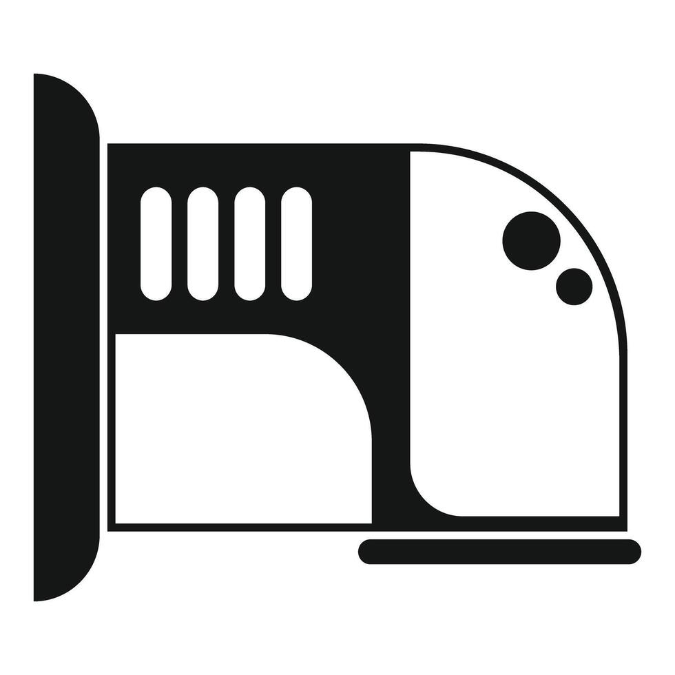Electric belt sander for woodworking polishing grinding machine icon vector