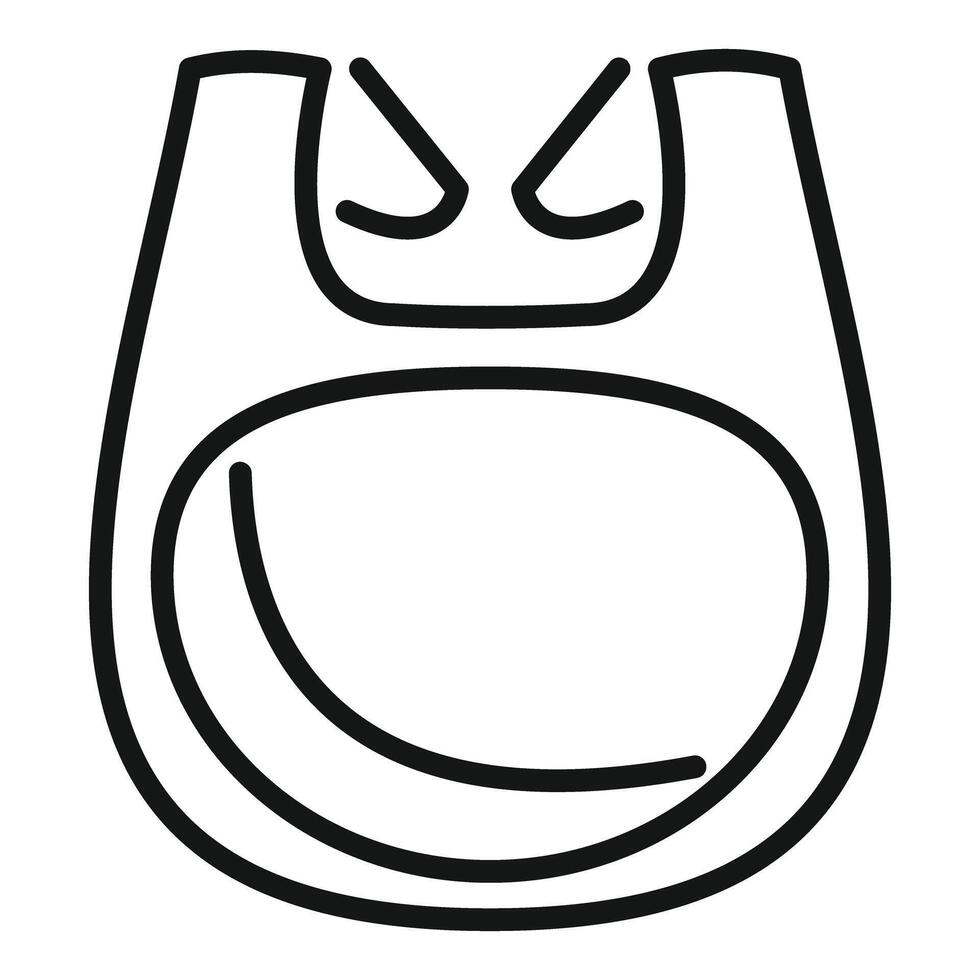 Angry toilet bowl frowning with disgust in bathroom vector