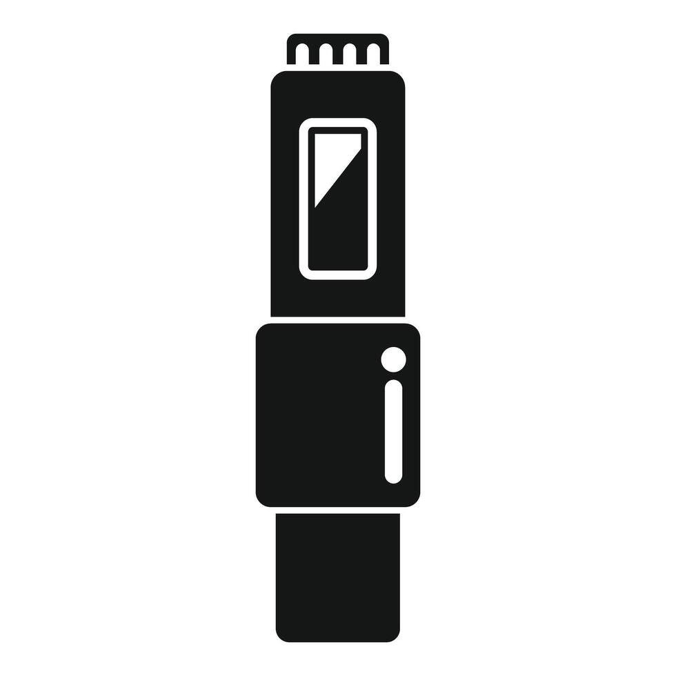 Electronic cigarette device presenting modern vaping technology vector