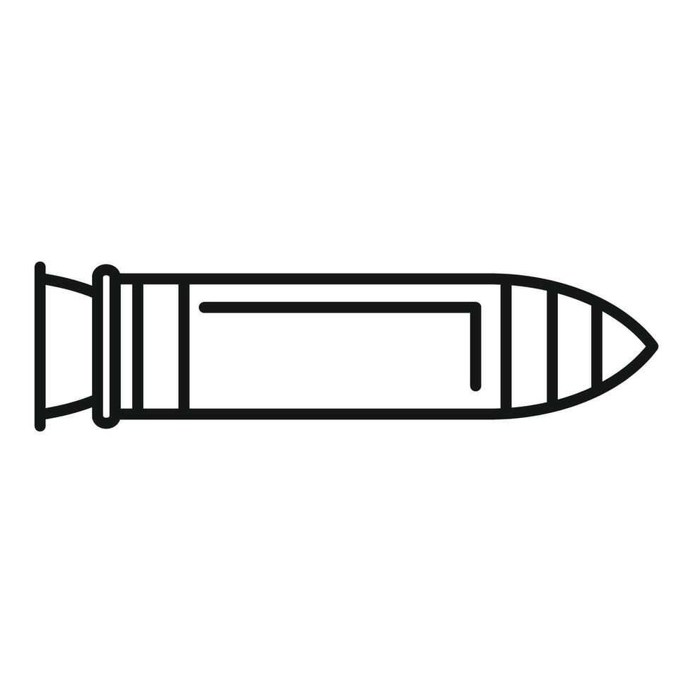 Artillery rocket military missile weapon launching warhead vector
