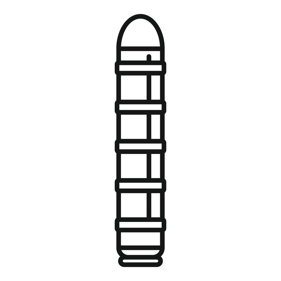 Space rocket module for space exploration program vector