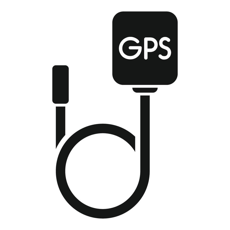 External gps receiver connecting with cable vector