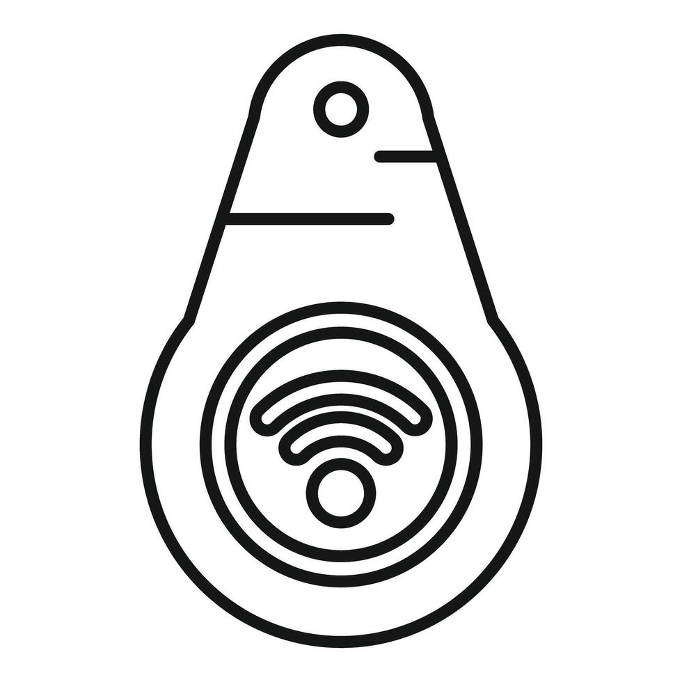 Smart tag using wifi for remote control and tracking vector