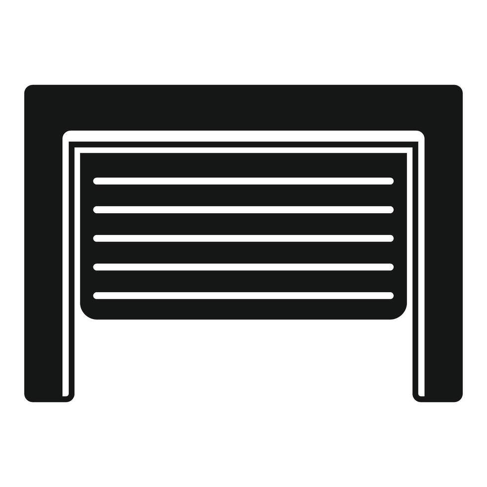 Automatic security garage door system providing protection vector