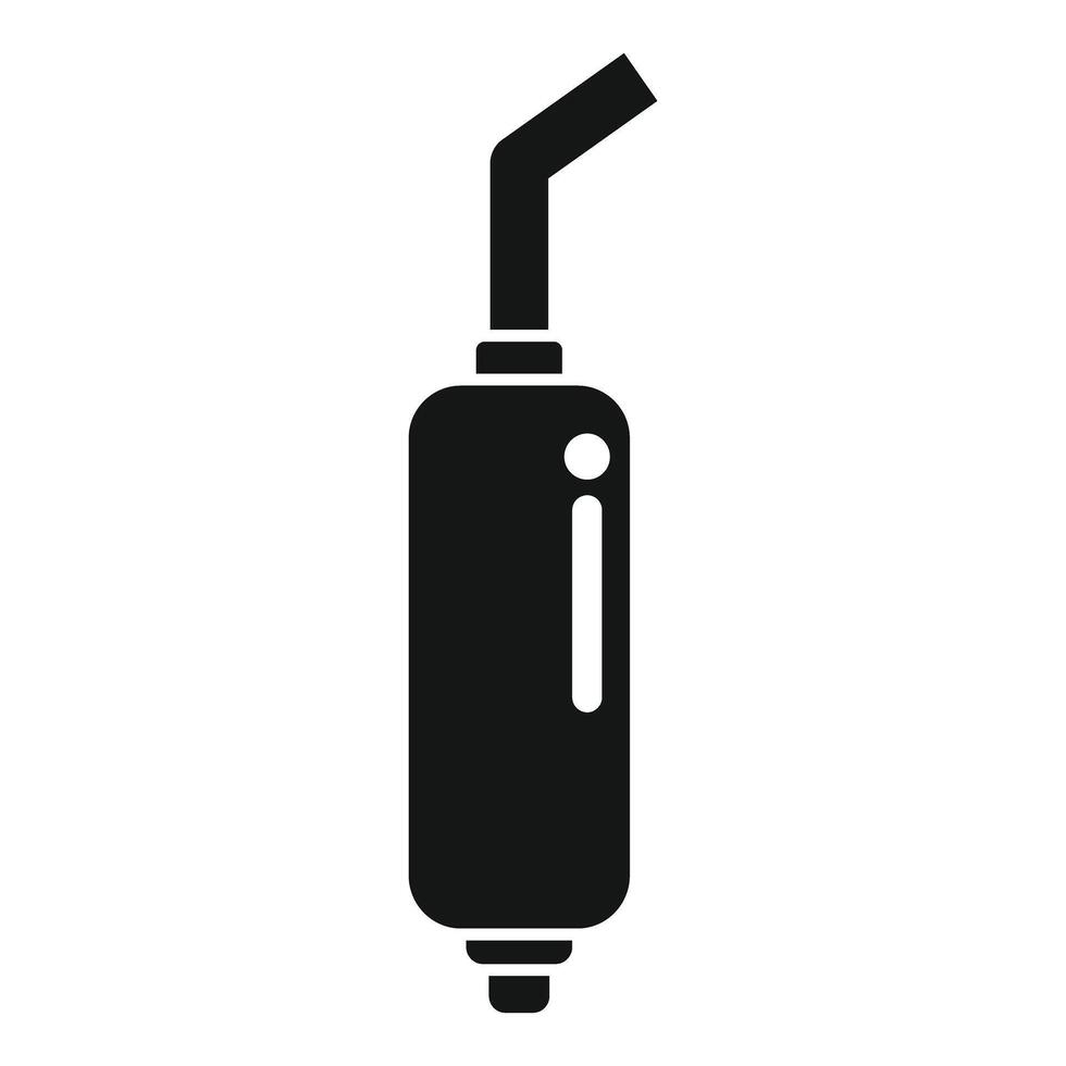 Modern earphone connecting sound equipment icon vector