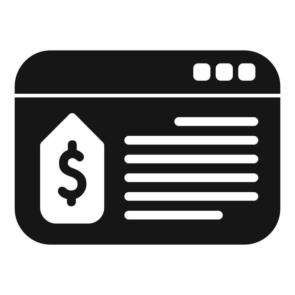 Online bank website showing bank transfer with dollar currency symbol icon vector