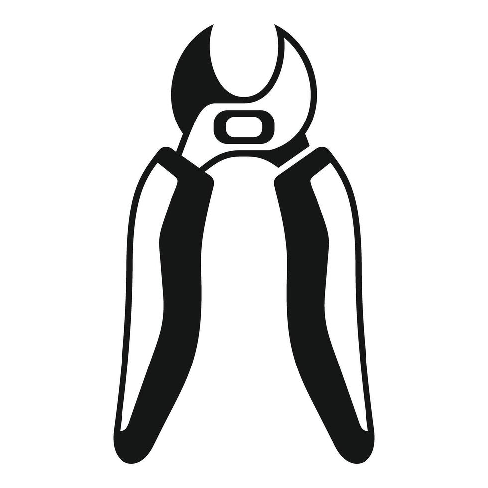 Secateurs gardening tool with sharp blades for cutting branches vector