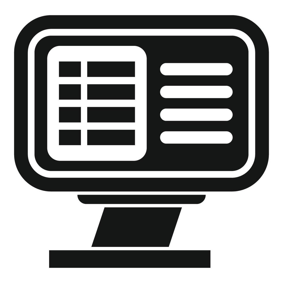 Air conditioner with remote control showing temperature settings icon vector
