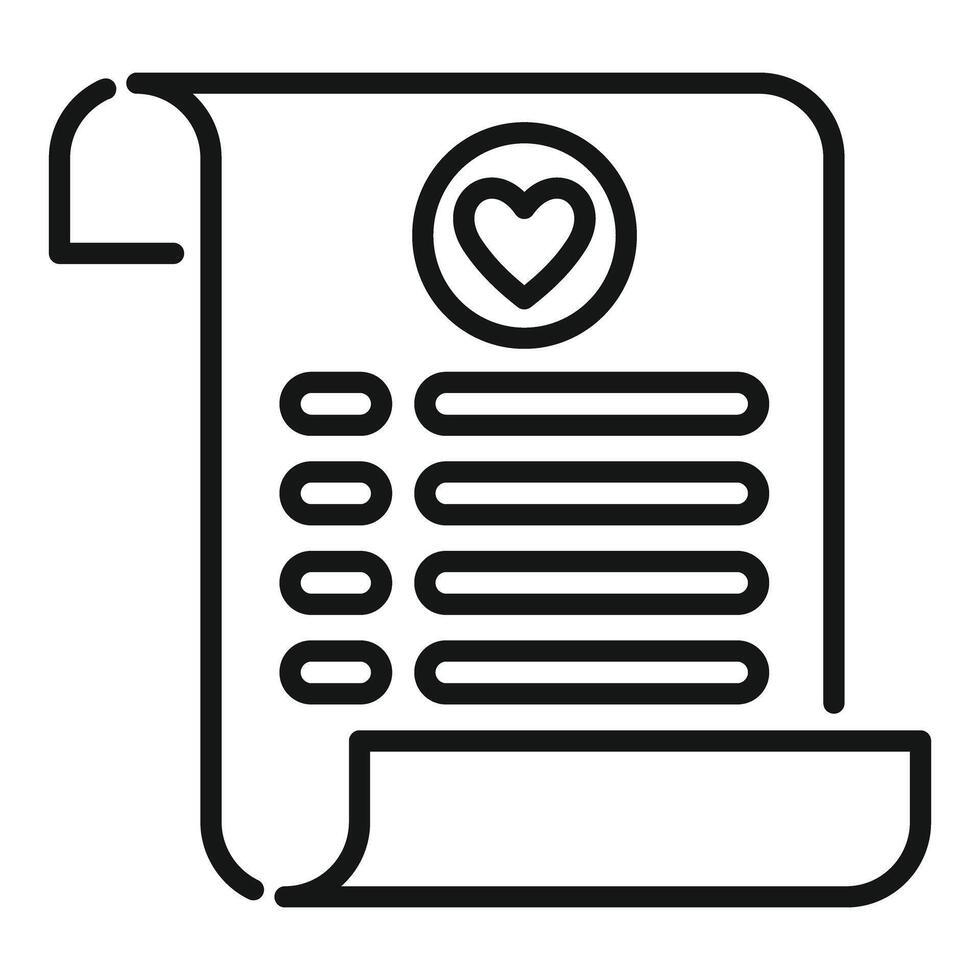 Love list celebrating valentine day romantic wish list vector