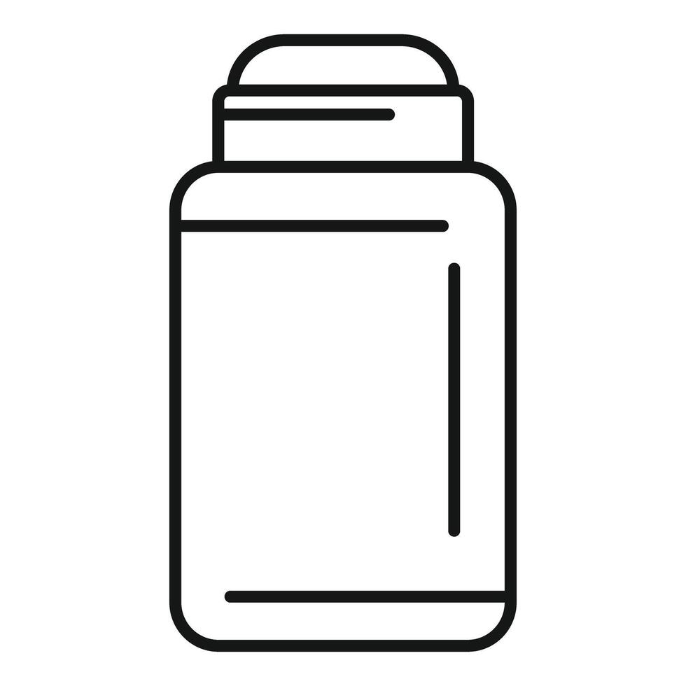 Stick deodorant container spreading freshness with a modern and minimalist design vector