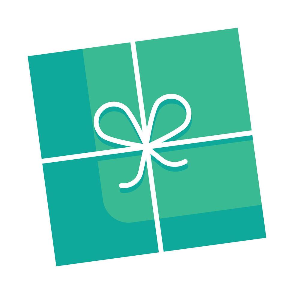 Gift boxes with bow knot. Surprise boxes. Celebrate birthday or Christmas on the white vector