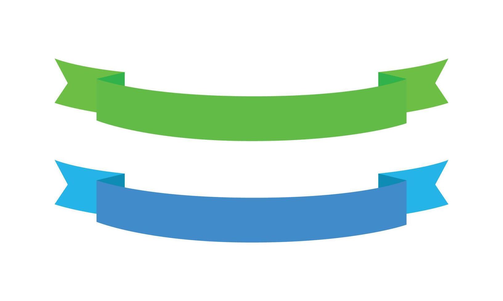 Color collection with labels ribbons on a white background vector