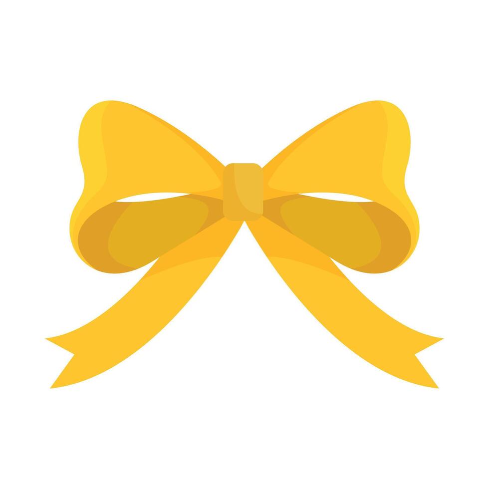 Hand drawn christmas ribbon illustration on a white background vector