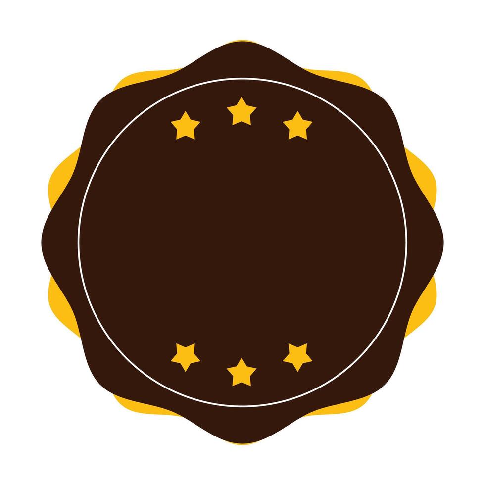 Badges Emblem Label Icon illustration vector